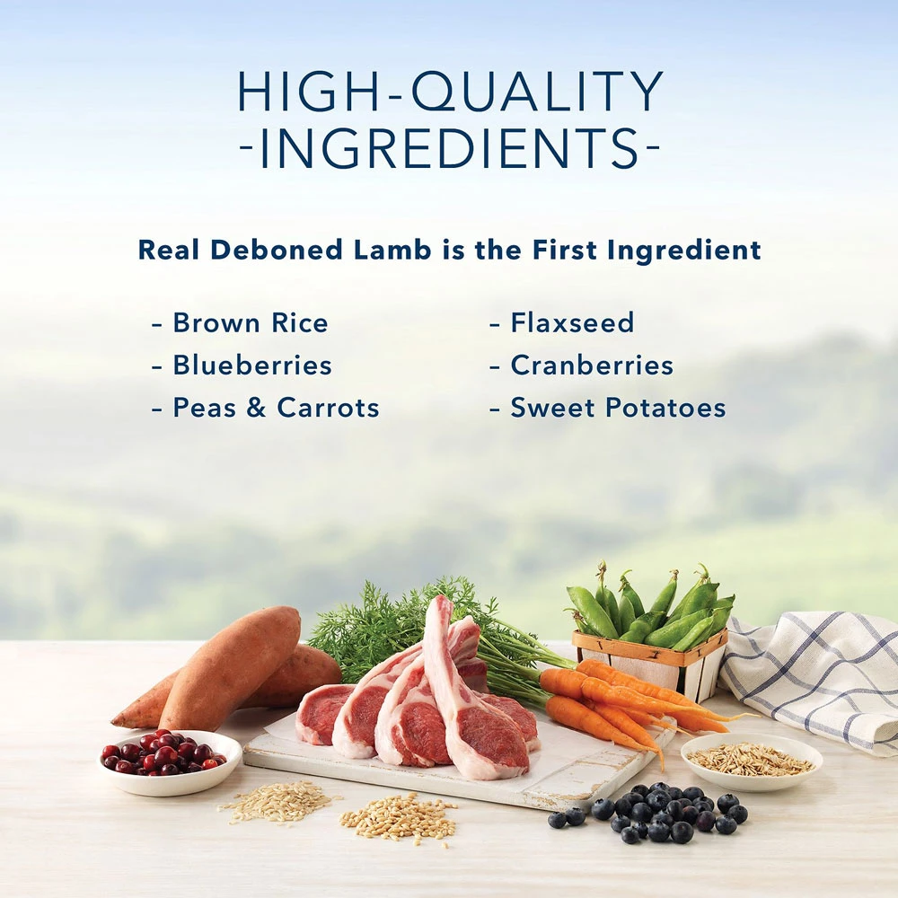 Blue Buffalo Life Protection Formula Small Breed Adult Lamb & Brown Rice Recipe Dry Dog Food (15 Lb) 5 Blue Buffalo Life Protection Formula Small Breed Adult Lamb & Brown Rice Recipe Dry Dog Food (15 Lb) - Image 5