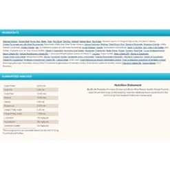 Blue Buffalo Life Protection Healthy Weight Large Breed Adult - Chicken & Brown Rice (30 Lb) -Blue Buffalo blue buffalo life protection healthy weight chicken brown rice large breed recipe 30 lb 154