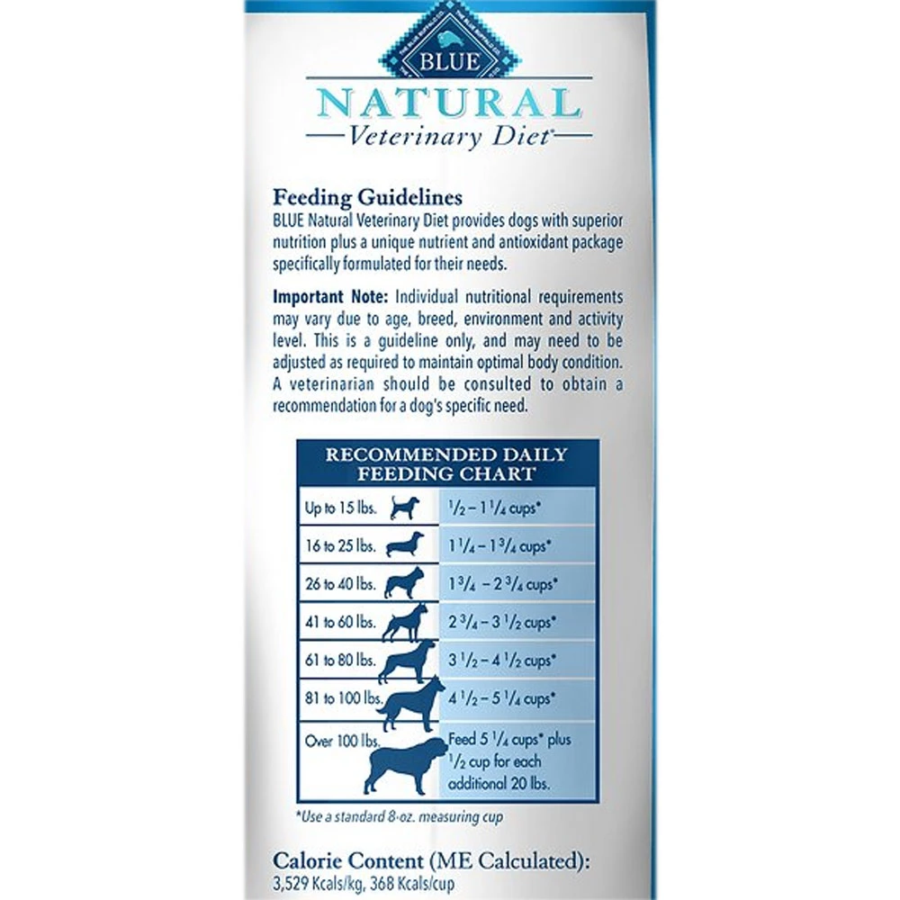 Blue Buffalo Natural Veterinary Diet - HF Hydrolyzed For Food Intolerance Dry Dog Food (22 Lb) 2 Blue Buffalo Natural Veterinary Diet - HF Hydrolyzed For Food Intolerance Dry Dog Food (22 Lb) - Image 2