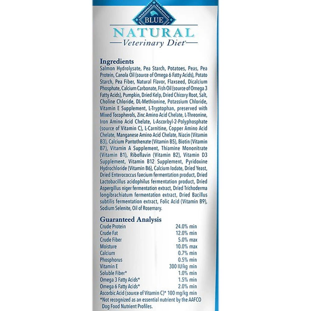 Blue Buffalo Natural Veterinary Diet - HF Hydrolyzed For Food Intolerance Dry Dog Food (22 Lb) 3 Blue Buffalo Natural Veterinary Diet - HF Hydrolyzed For Food Intolerance Dry Dog Food (22 Lb) - Image 3