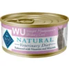 Blue Buffalo Natural Veterinary Diet - W+U Weight Management + Urinary Care Canned Cat Food (24-pack)
