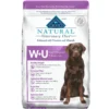 Blue Buffalo Natural Veterinary Diet - W+U Weight Management + Urinary Care Dry Dog Food (4x6 Lb)