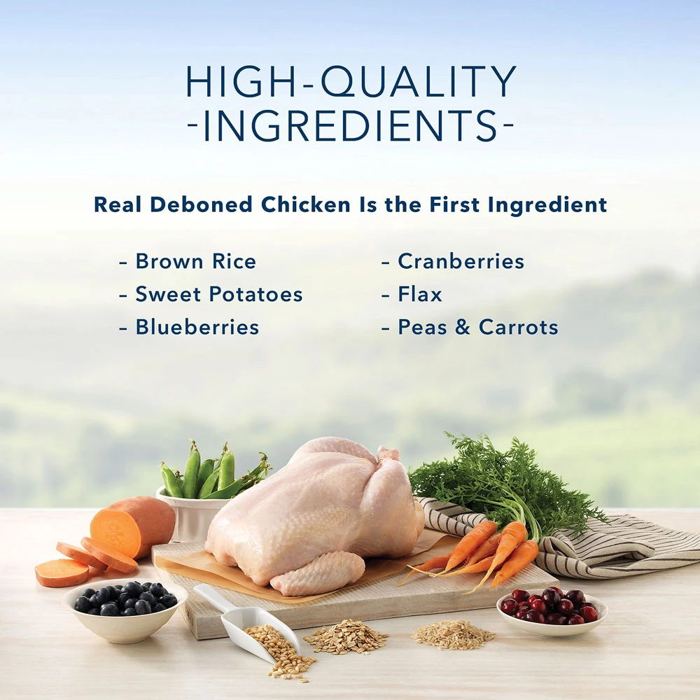 Blue Buffalo Sensitive Stomach Chicken Recipe Adult Dry Cat Food (7 Lb) 5 Blue Buffalo Sensitive Stomach Chicken Recipe Adult Dry Cat Food (7 Lb) - Image 5