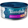 Blue Buffalo Tastefuls Beef Entree Pate Wet Cat Food (5.5oz X 12)