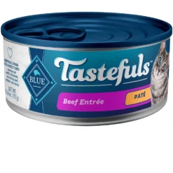 Blue Buffalo Tastefuls Beef Entree Pate Wet Cat Food (5.5oz X 12)