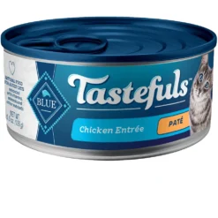 Blue Buffalo Tastefuls Chicken Entree Pate Wet Cat Food (5.5oz X 12)