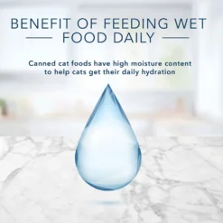 Blue Buffalo Tastefuls Ocean Fish & Tuna Entree Pate Wet Cat Food (3oz X 12) -Blue Buffalo blue buffalo tastefuls ocean fish tuna entree pate wet cat food 3oz x 12 93