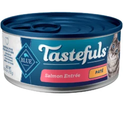 Blue Buffalo Tastefuls Salmon Entree Pate Wet Cat Food (5.5oz X 12)