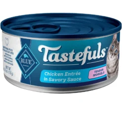 Blue Buffalo Tastefuls Tender Morsels Chicken Entree Wet Cat Food (5.5 Oz X 12)