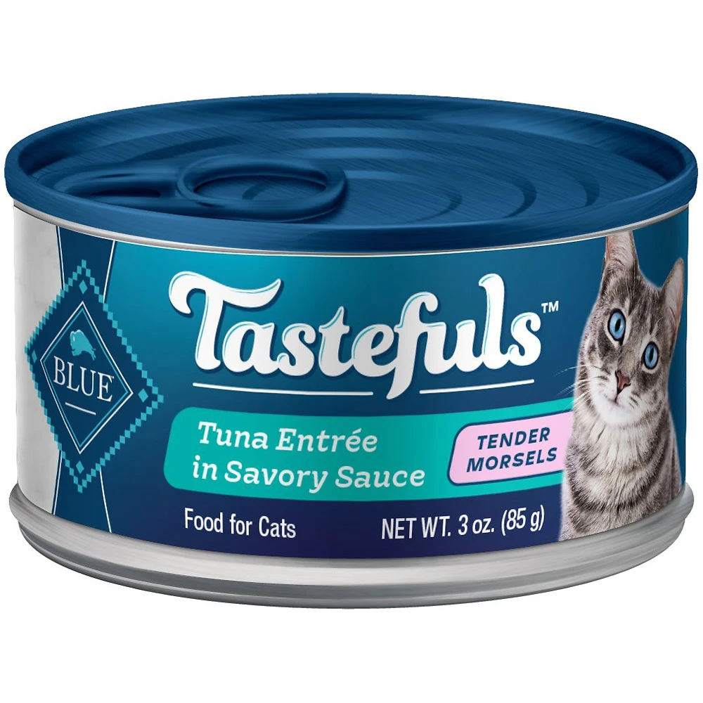 Blue Buffalo Tastefuls Tender Morsels Tuna Entree Wet Cat Food (3oz X 24) 1 Blue Buffalo Tastefuls Tender Morsels Tuna Entree Wet Cat Food (3oz X 24)