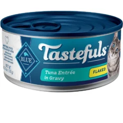 Blue Buffalo Tastefuls Tuna Entree In Gravy Flaked Wet Cat Food (5.5oz X 12)