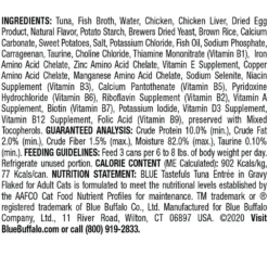 Blue Buffalo Tastefuls Tuna Entree In Gravy Flaked Wet Cat Food (5.5oz X 12) -Blue Buffalo blue buffalo tastefuls tuna entree in gravy flaked wet cat food 5 5oz x 12 84