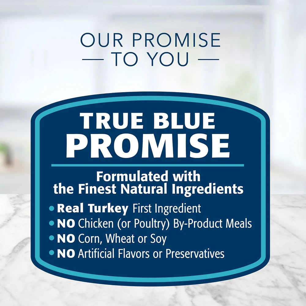 Blue Buffalo Tastefuls Turkey & Chicken Entree Pate Wet Cat Food (5.5oz X 12) 5 Blue Buffalo Tastefuls Turkey & Chicken Entree Pate Wet Cat Food (5.5oz X 12) - Image 5