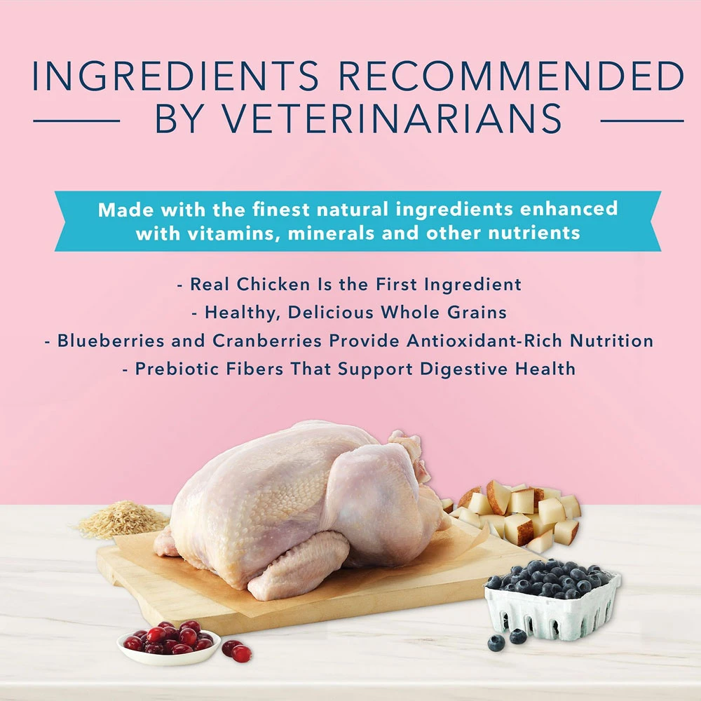 Blue Buffalo True Solutions Blissful Belly Digestive Care Formula Dry Cat Food (11 Lb) 4 Blue Buffalo True Solutions Blissful Belly Digestive Care Formula Dry Cat Food (11 Lb) - Image 4