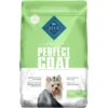 Blue Buffalo True Solutions Perfect Coat Skin & Coat Care Formula Dry Dog Food (4 Lb)