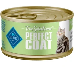 Blue Buffalo True Solutions Perfect Coat Skin & Coat Care Formula Wet Cat Food (3oz X 24)