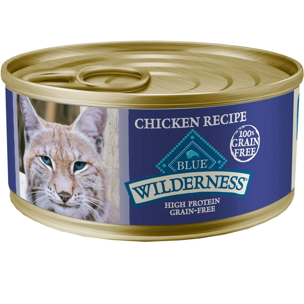 Blue Buffalo Wilderness - Chicken Recipe For Cats - (24x5.5 Oz) 1 Blue Buffalo Wilderness - Chicken Recipe For Cats - (24x5.5 Oz)