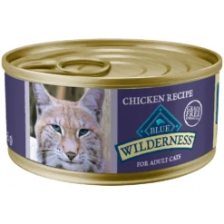 Blue Buffalo Wilderness Chicken Grain-Free Canned Cat Food (3oz X 24)