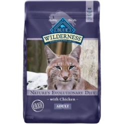 Blue Buffalo Wilderness Chicken Recipe Grain-Free Dry Cat Food (6 Lb)