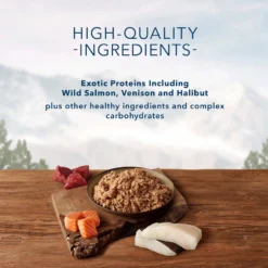 Blue Buffalo Wilderness Denali Dinner With Wild Salmon, Venison & Halibut Grain-Free Canned Dog Food (12.5oz X 12) -Blue Buffalo blue buffalo wilderness denali dinner with wild salmon venison halibut grain free canned dog food 12 5oz x 12 84