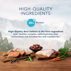 Blue Buffalo Wilderness Denali Dinner With Wild Salmon, Venison & Halibut Grain-Free Dry Dog Food (22 Lb) -Blue Buffalo blue buffalo wilderness denali dinner with wild salmon venison halibut grain free dry dog food 22 lb 77