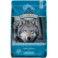 Blue Buffalo Wilderness Healthy Weight Chicken Recipe Adult Large Breed Grain-Free Dry Dog Food (24 Lb)