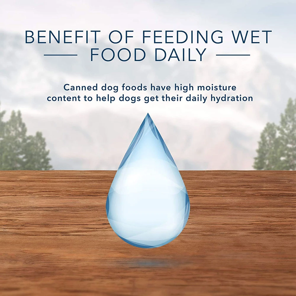 Blue Buffalo Wilderness Healthy Weight Turkey & Chicken Grill Adult Wet Dog Food (12.5oz X 12) 6 Blue Buffalo Wilderness Healthy Weight Turkey & Chicken Grill Adult Wet Dog Food (12.5oz X 12) - Image 6