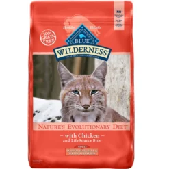 Blue Buffalo Wilderness Indoor Hairball & Weight Control Chicken Recipe Grain-Free Dry Cat Food (11 Lb)
