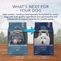 Blue Buffalo Wilderness Large Breed Chicken Recipe Grain-Free Dry Dog Food, 24-lb Bag -Blue Buffalo blue buffalo wilderness large breed chicken recipe grain free dry dog food 24 lb bag 108