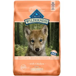 Blue Buffalo Wilderness Large Breed Puppy Chicken Recipe Grain-Free Dry Dog Food (24 Lb)
