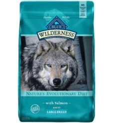 Blue Buffalo Wilderness Large Breed Salmon Recipe Grain-Free Dry Dog Food (24 Lb)