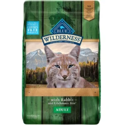 Blue Buffalo Wilderness Rocky Mountain Recipe With Rabbit Adult Grain-Free Dry Cat Food (10 Lb)