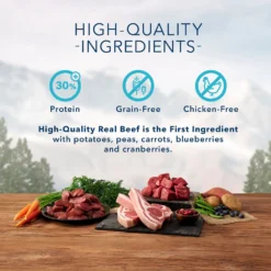 Blue Buffalo Wilderness Rocky Mountain Recipe With Red Meat Large Breed Grain-Free Dry Dog Food (22 Lb) -Blue Buffalo blue buffalo wilderness rocky mountain recipe with red meat large breed grain free dry dog food 22 lb 90