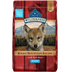 Blue Buffalo Wilderness Rocky Mountain Recipe With Red Meat Puppy Grain-Free Dry Dog Food (22 Lb)