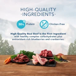 Blue Buffalo Wilderness Rocky Mountain Recipe With Red Meat Puppy Grain-Free Dry Dog Food (22 Lb) -Blue Buffalo blue buffalo wilderness rocky mountain recipe with red meat puppy grain free dry dog food 22 lb 85