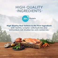 Blue Buffalo Wilderness Salmon Recipe Grain-Free Dry Dog Food (24 Lb) -Blue Buffalo blue buffalo wilderness salmon recipe grain free dry dog food 24 lb 88