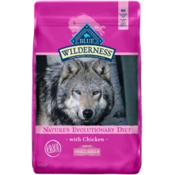 Blue Buffalo Wilderness Small Breed Chicken Recipe Grain-Free Dry Dog Food (24 Lb)