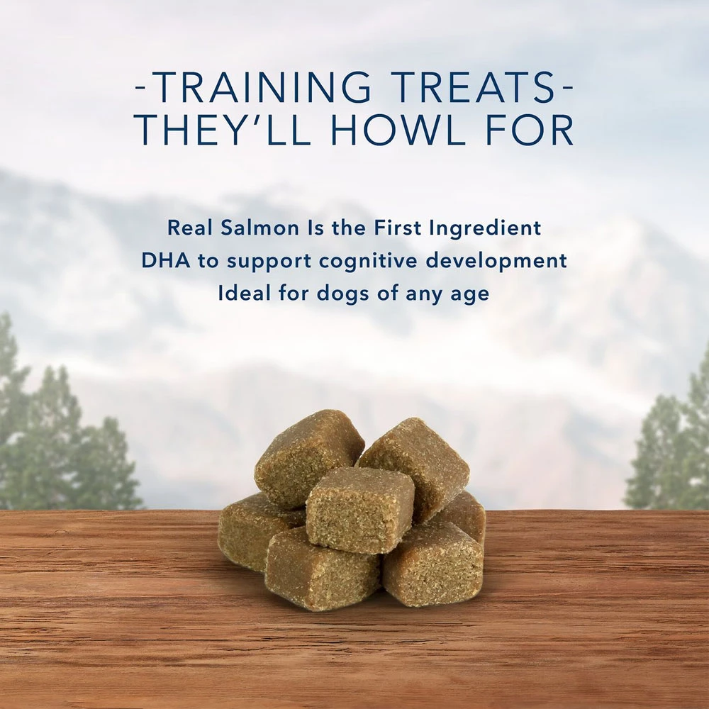 Blue Buffalo Wilderness Trail Treats Salmon Wild Bits Grain-Free Training Dog Treats, 4-oz Bag 3 Blue Buffalo Wilderness Trail Treats Salmon Wild Bits Grain-Free Training Dog Treats, 4-oz Bag - Image 3