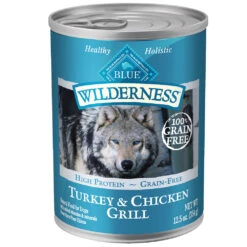 Blue Buffalo Wilderness Turkey & Chicken Canned Dog Food (12x12.5 Oz)