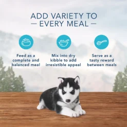 Blue Buffalo Wilderness Turkey & Chicken Grill Grain-Free Puppy Canned Dog Food (12.5oz X 12) -Blue Buffalo blue buffalo wilderness turkey chicken grill grain free puppy canned dog food 12 5oz x 12 87