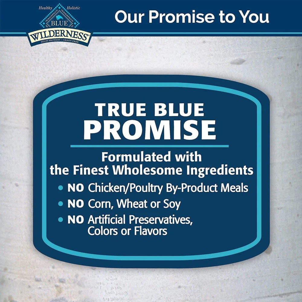 Blue Buffalo Wilderness Wild Bones Grain-Free Large Dental Dog Treats, 10-oz Count Varies 6 Blue Buffalo Wilderness Wild Bones Grain-Free Large Dental Dog Treats, 10-oz Count Varies - Image 6